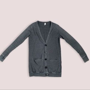 American Apparel Long Cardigan